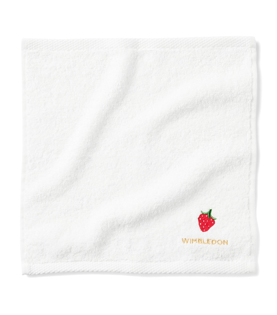 Christy x Wimbledon Face Cloths (Pack of 5) White Mix Image 3