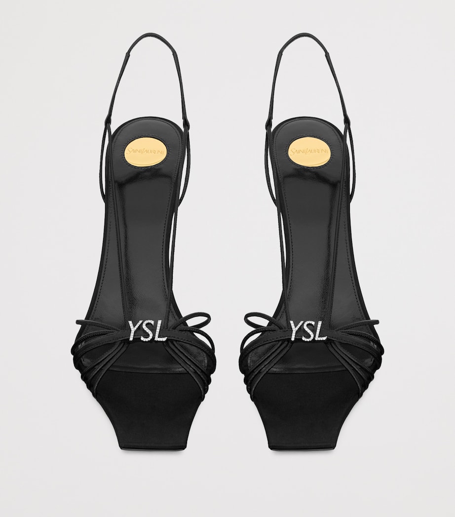 Leather Jerry Slingback Sandals 80 1000 Image 2