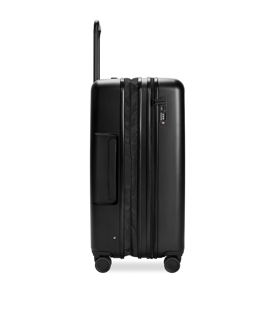 Large Check-In Expandable Spinner Suitcase (76cm) BLACK Image 5