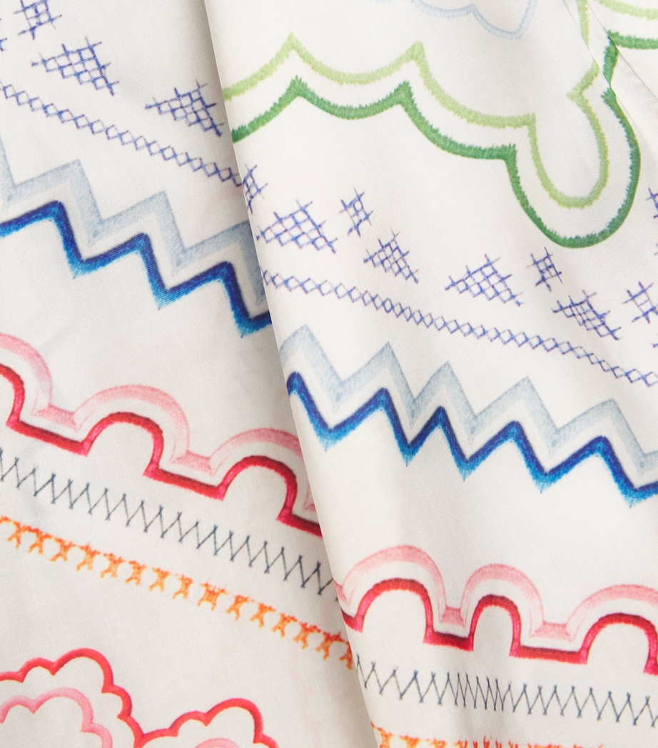 Mary Katrantzou Womens Collins Maxi Kaftan Blanchetto Image 6