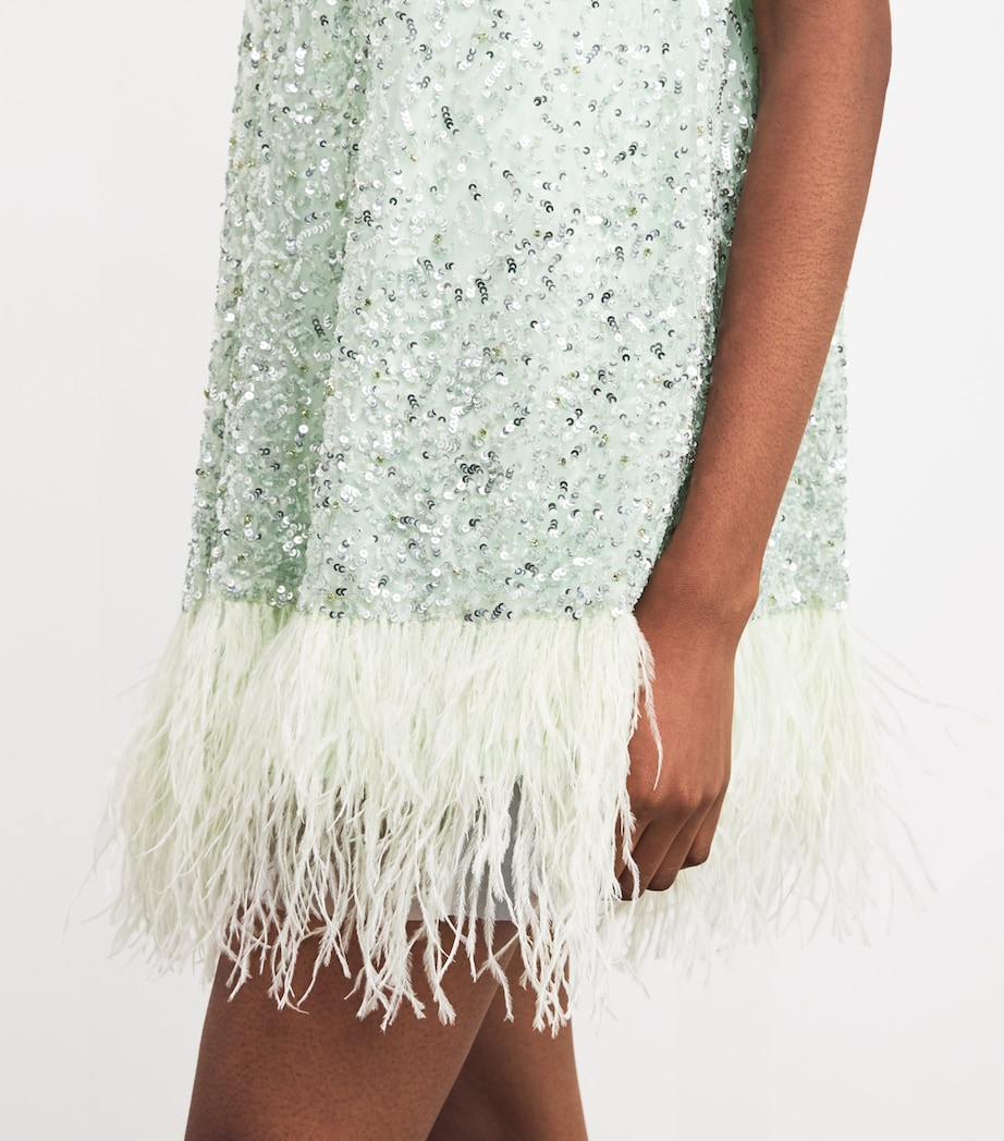 Embellished Erna Mini Dress 1300 SEA SPRAY Image 6