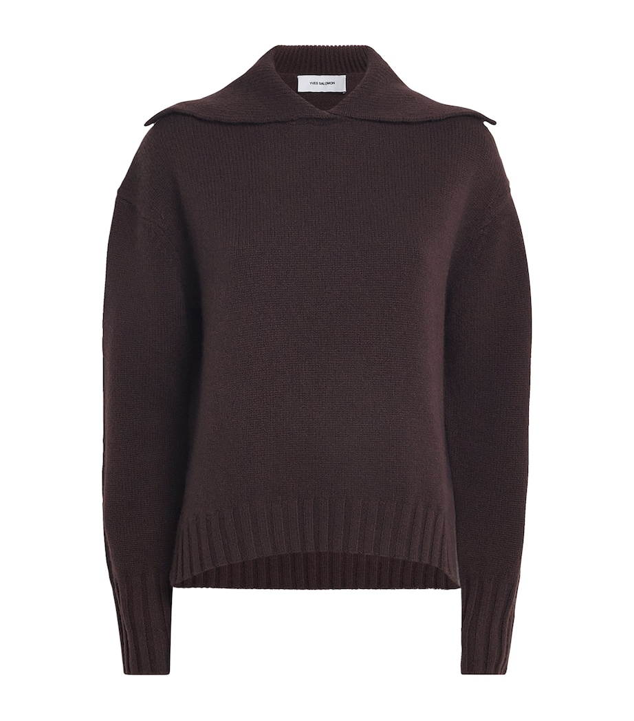 Cashmere Collar Sweater A2266 Image 1