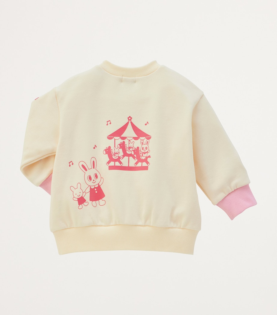 Usako Bunny Train Sweatshirt (2-7 Years) 31 Image 4