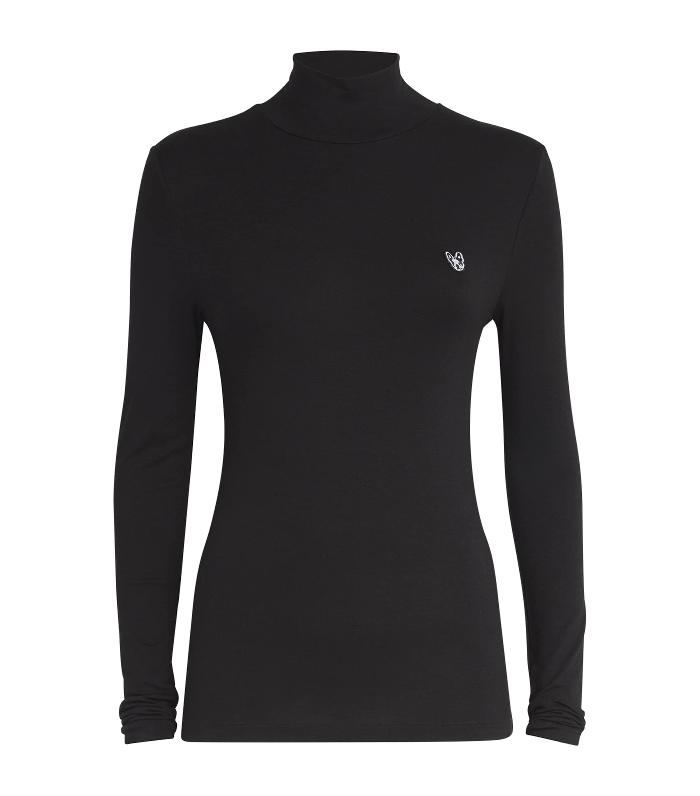 Claudie Pierlot Toto Rollneck Top In Black