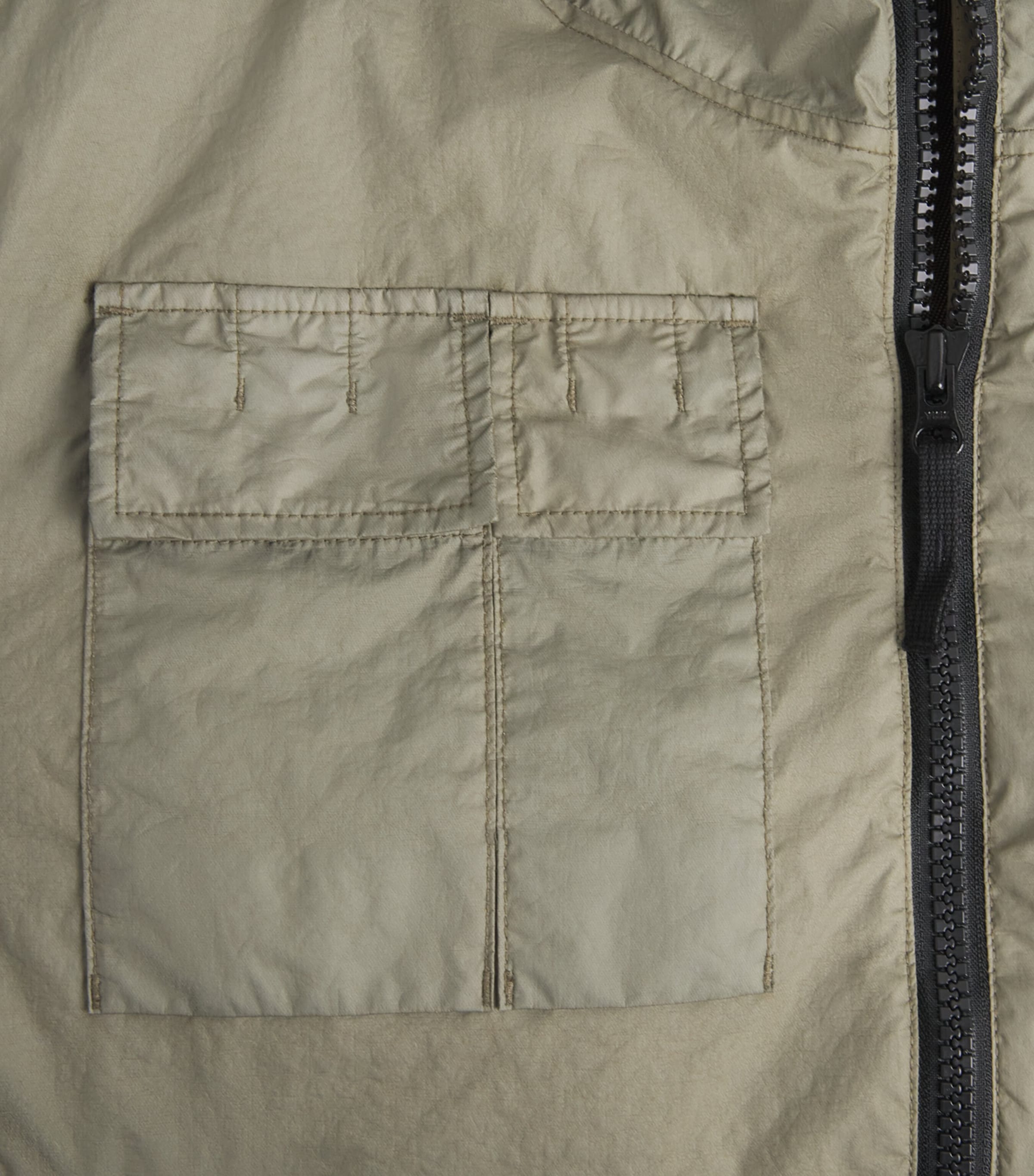 Water-Resistant Nylon Bomber Jacket V005G Image 5