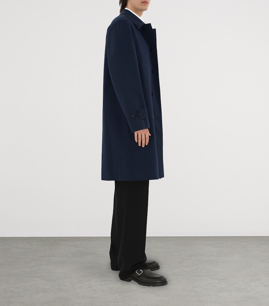 Cotton Gabardine Car Coat STORM Image 3