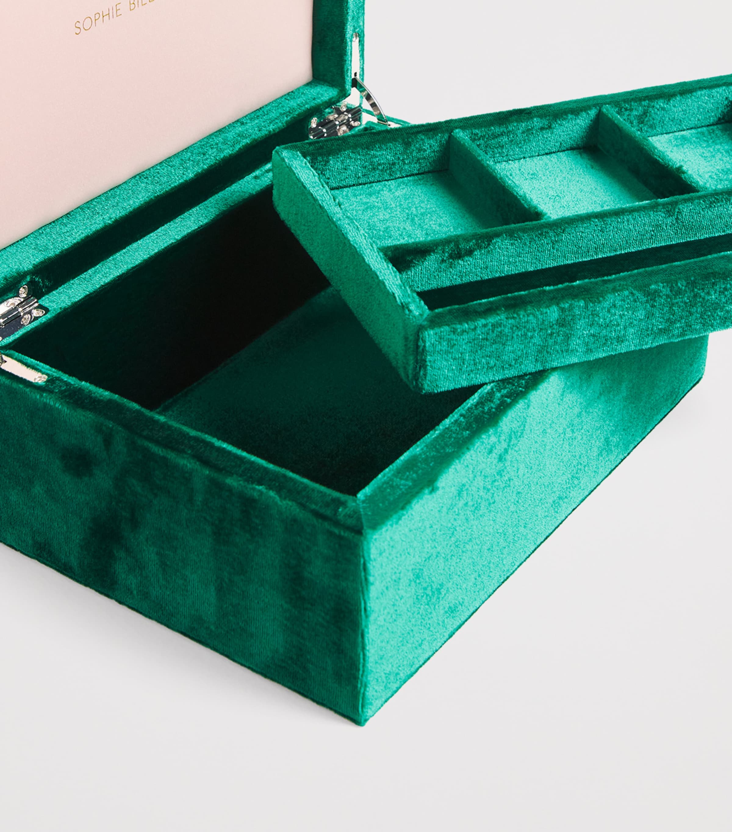 Velvet Silk Tresor Grande Jewellery Box NO COLOUR Image 3