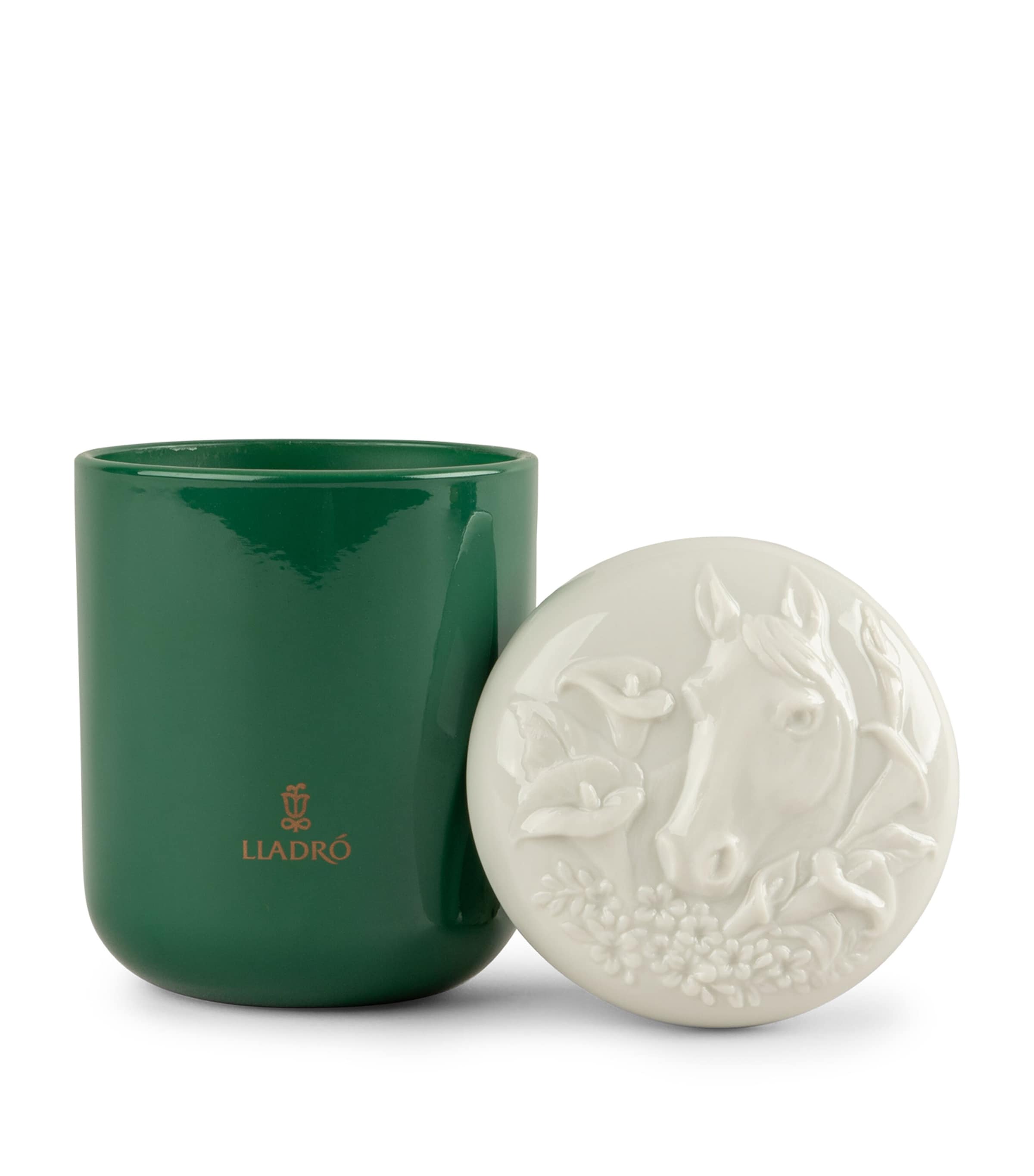 Lladrò Horse Candle - Gardens Of Valencia Scent