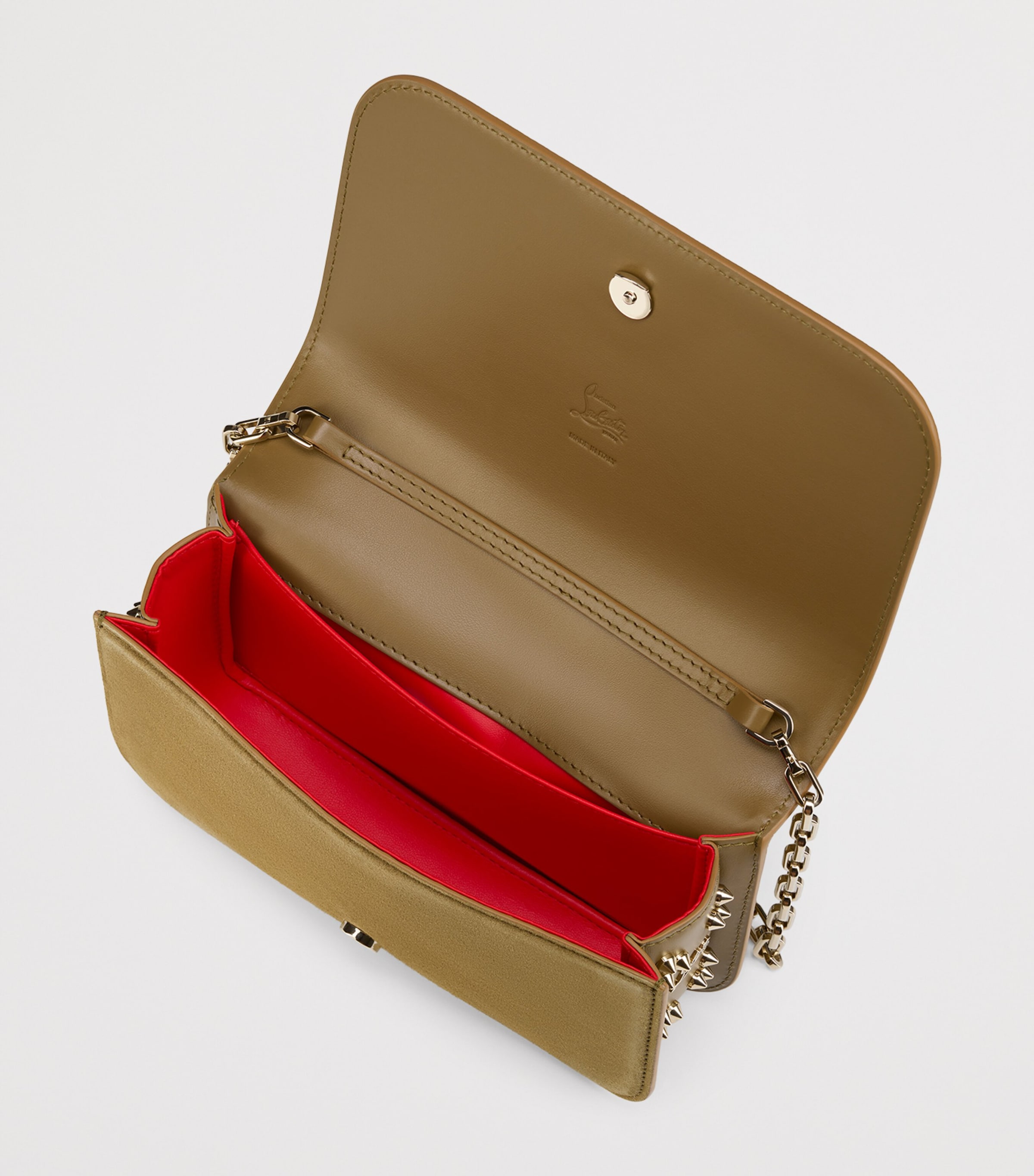 Paloma Small Suede Clutch Bag Z089 Image 5