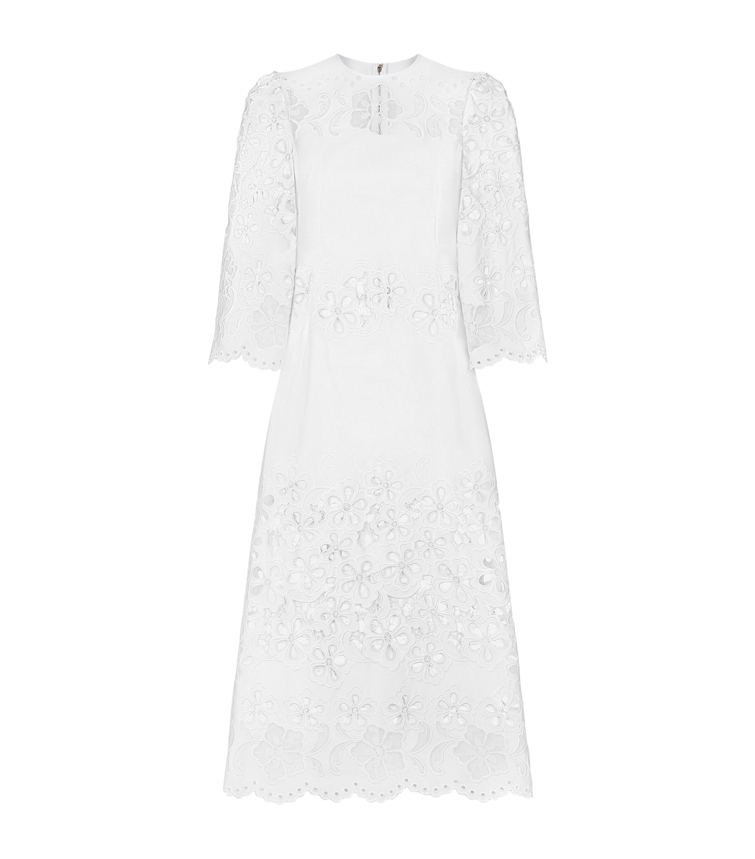 Dolce & Gabbana Cut-out Stretch-cotton Midi Dress
