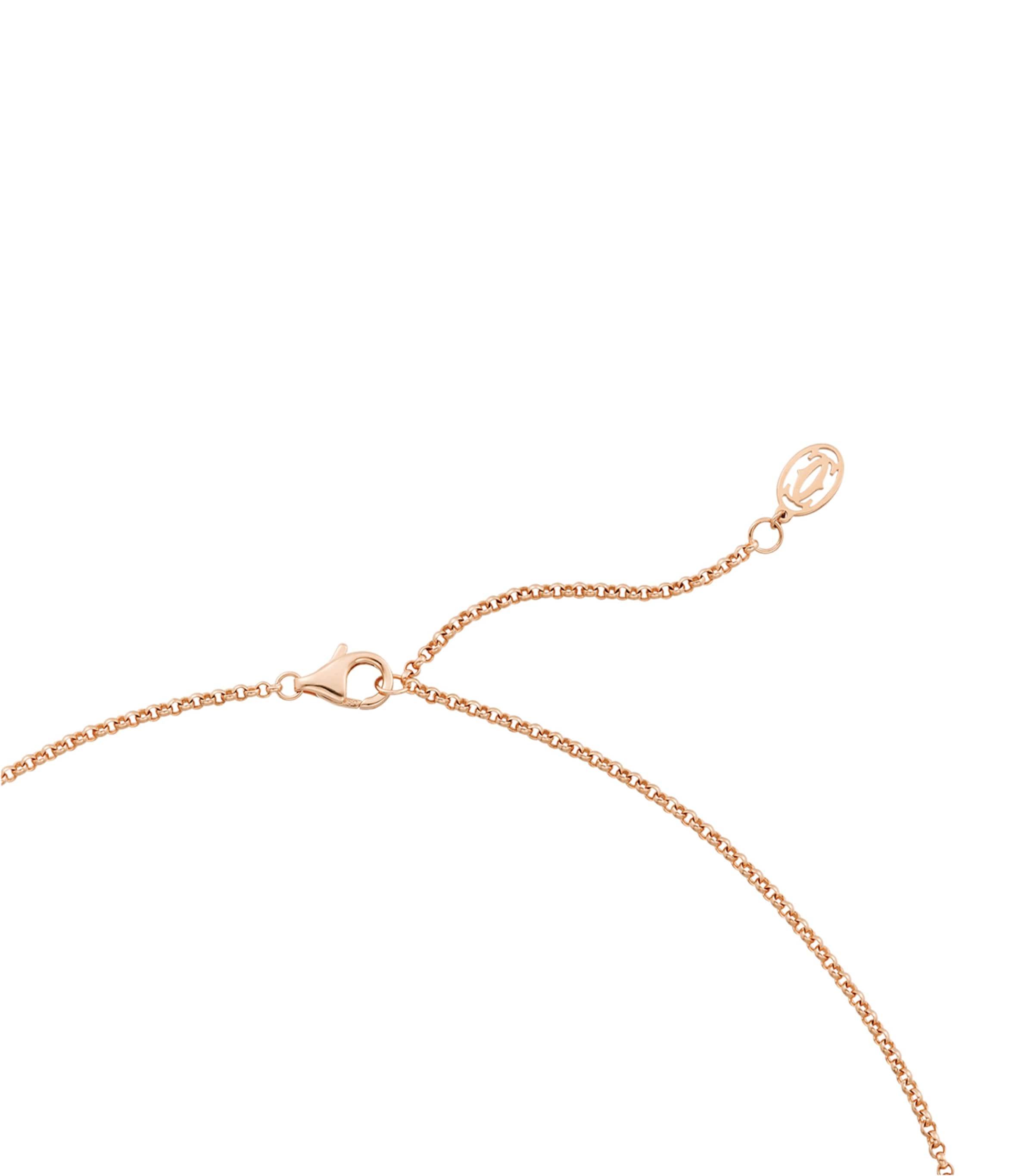Cartier Rose Gold, Chalcedony and Garnet Les Berlingots de Cartier Necklace Rose Gold Image 3