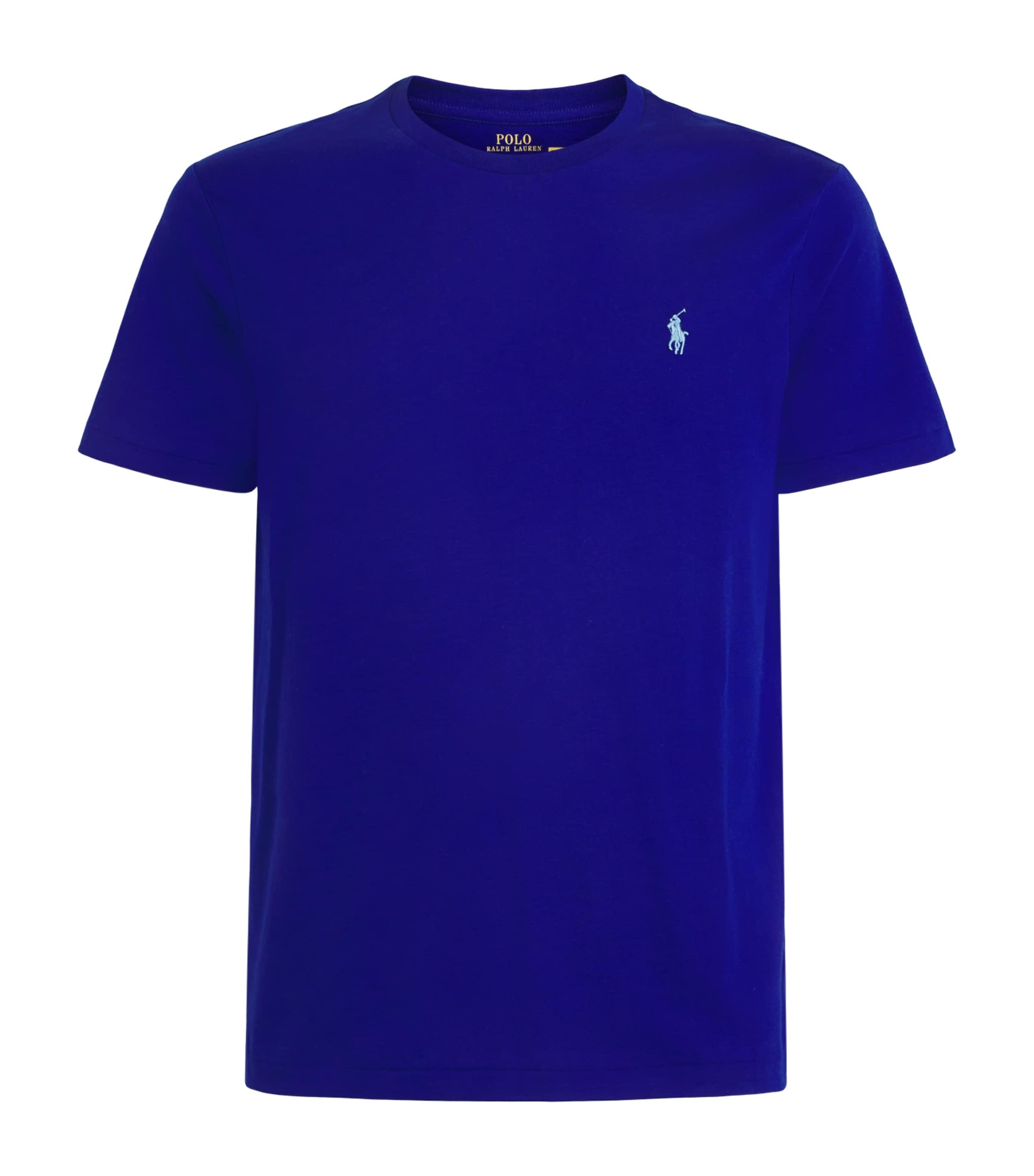 Polo Ralph Lauren Mens Cotton Custom-Fit Polo Pony T-Shirt Classic Image 1
