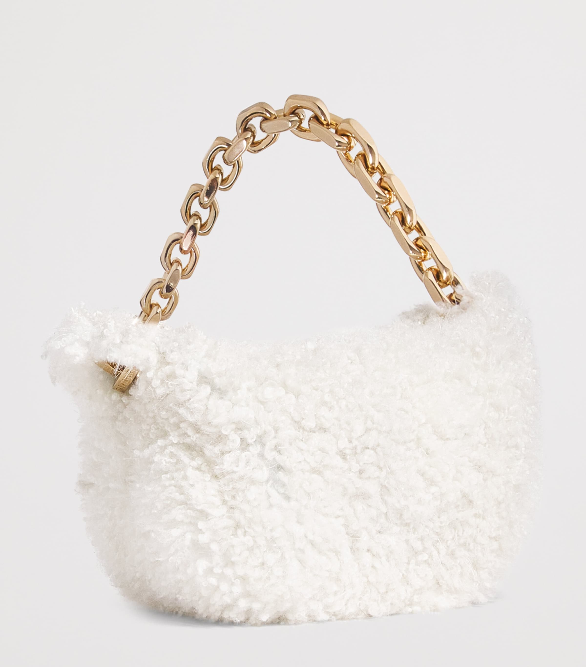 ショルダーバッグ・ポシェット FABIANA FILIPPI Woman Shoulder bag Beige BGD215A858L803 8197 Fabiana Filippi Small Shearling Shoulder Bag | Harrods US