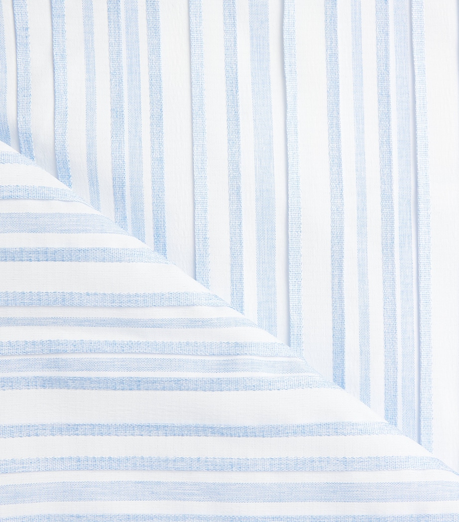 Simkhai Womens Bria Halterneck Top Blue Stripe Image 6