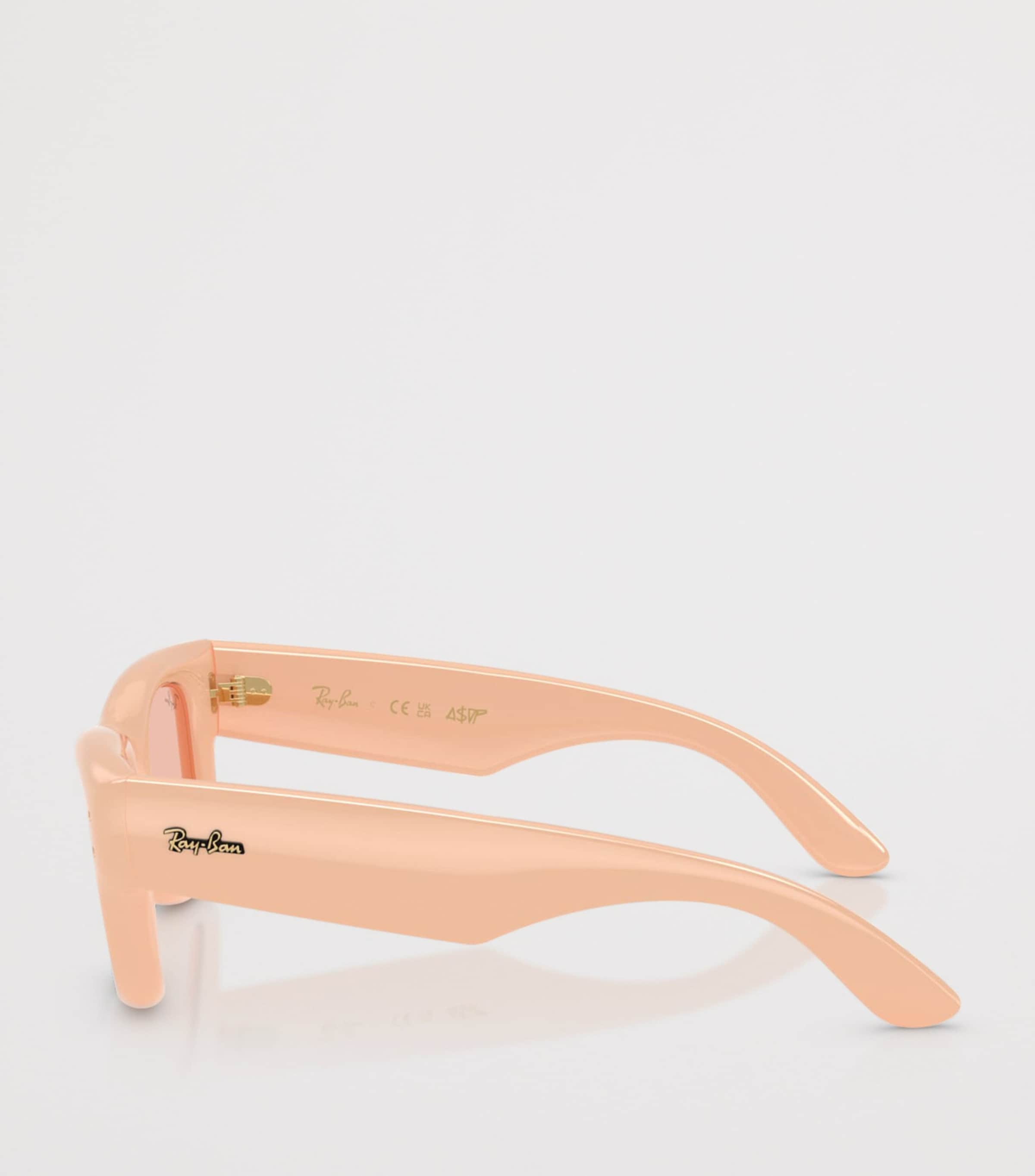 Ray-Ban Wayfarer Puffer Sunglasses Beige Image 3