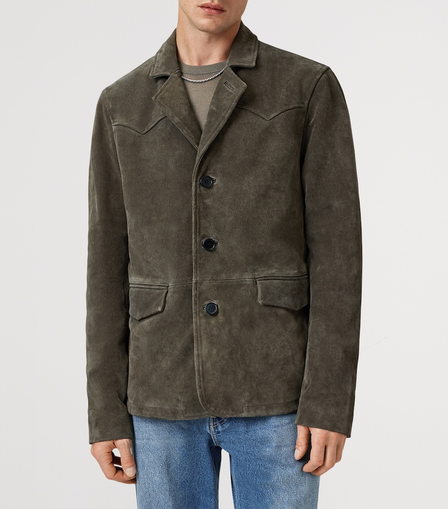 Suede Hornett Blazer GULL BROWN Image 2