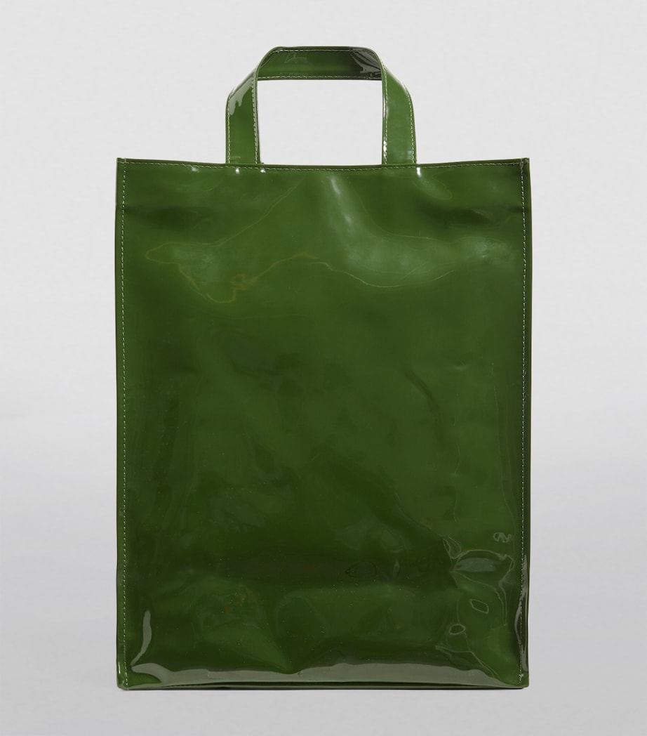Medium Jacob Bear Shopper Bag GREEN Image 4