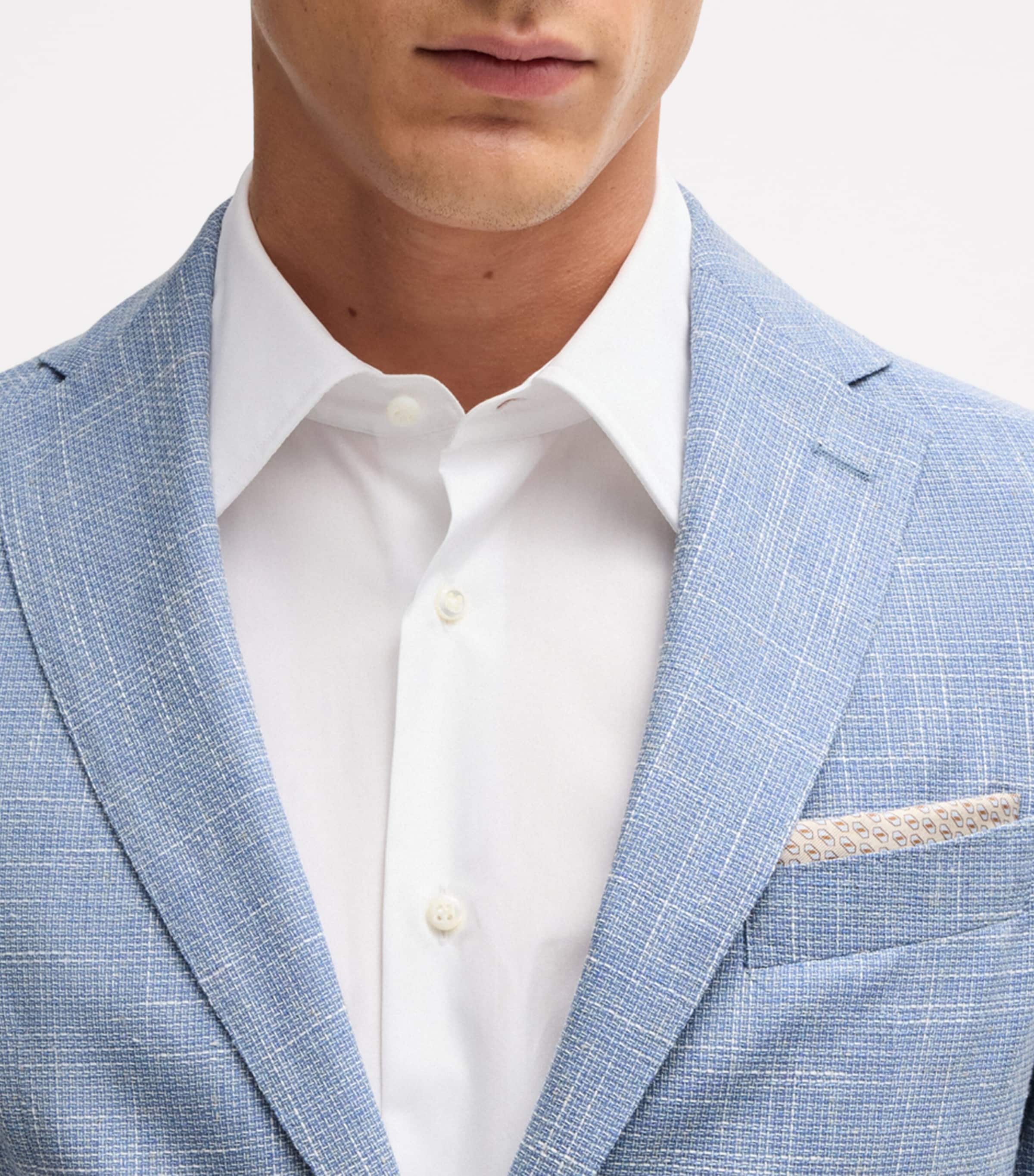 Check Slim Blazer 454 Image 5