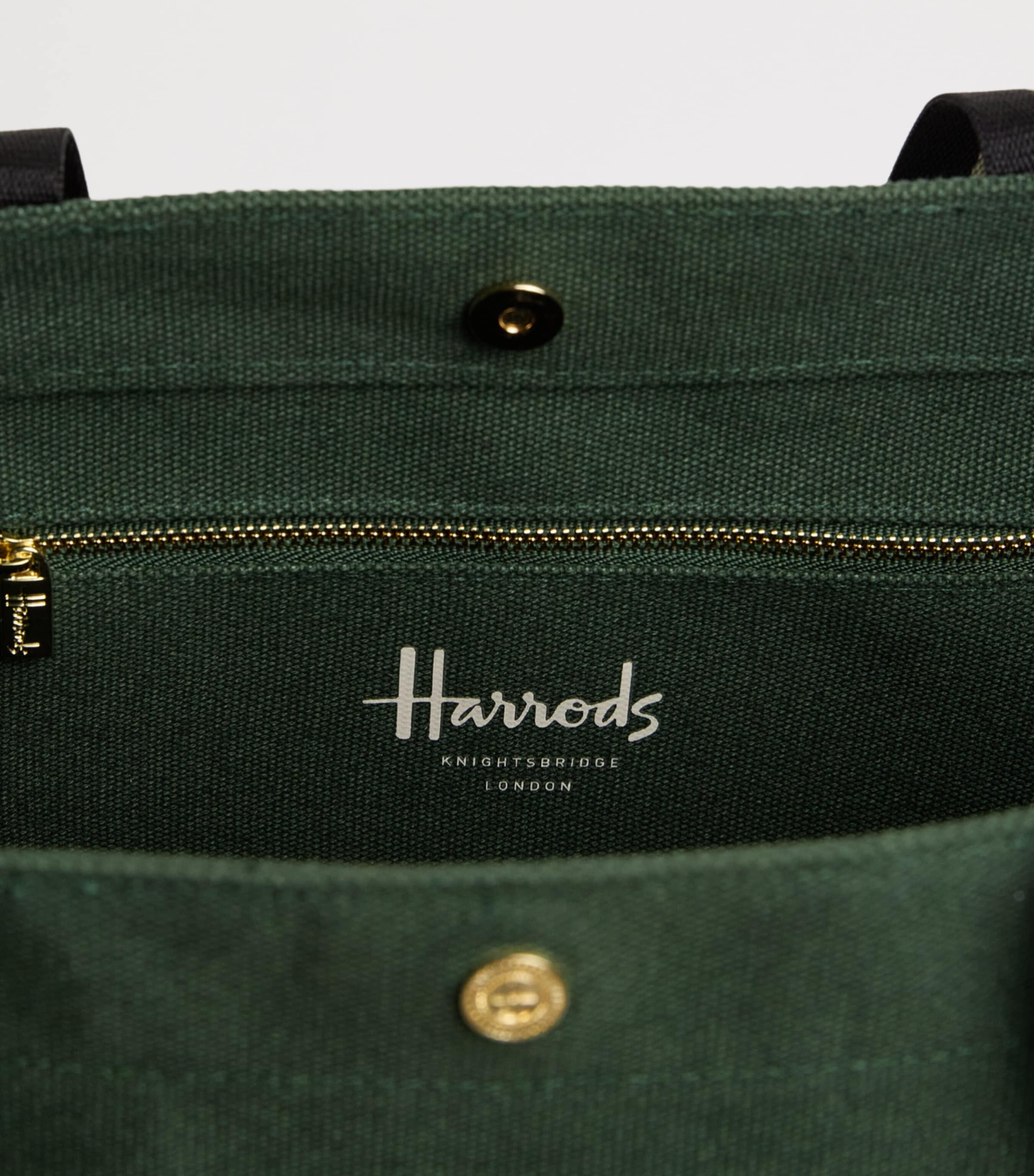 Harrods Medium Henry Bear Tote Bag Harrods Green Image 4