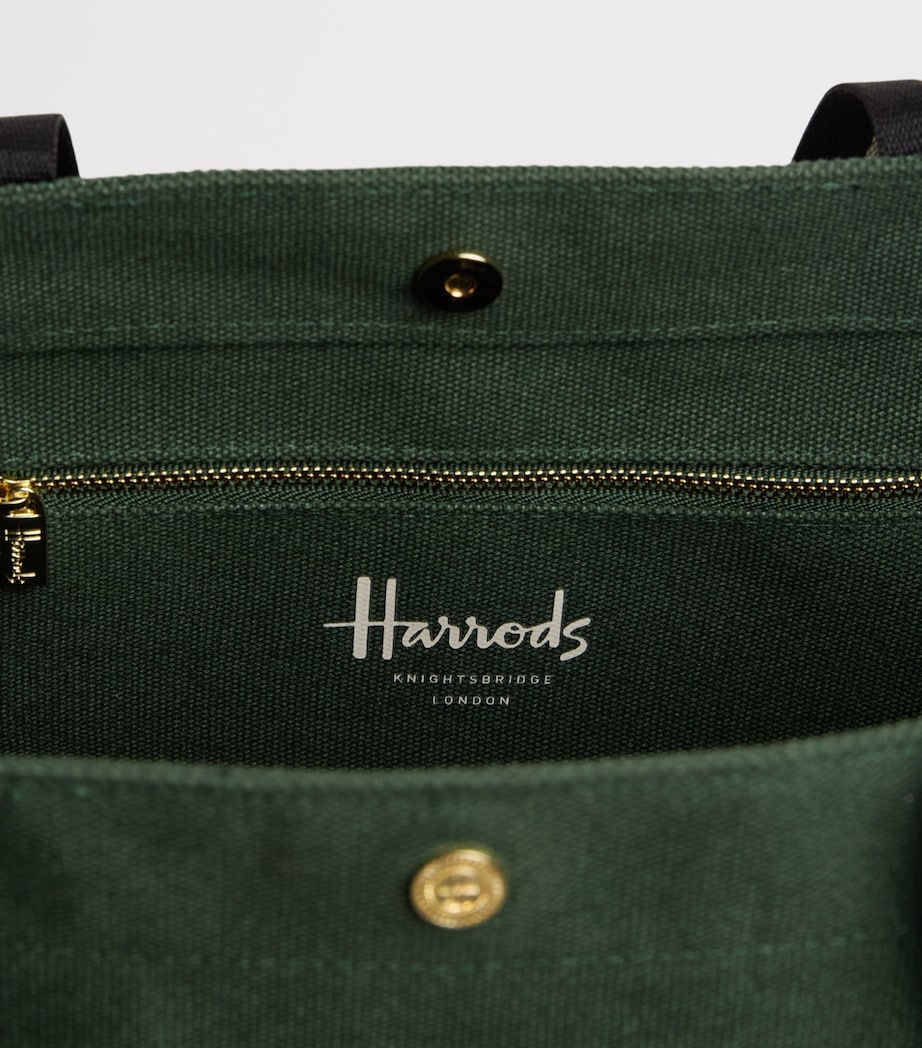 Harrods Medium Henry Bear Tote Bag Harrods Green Image 4