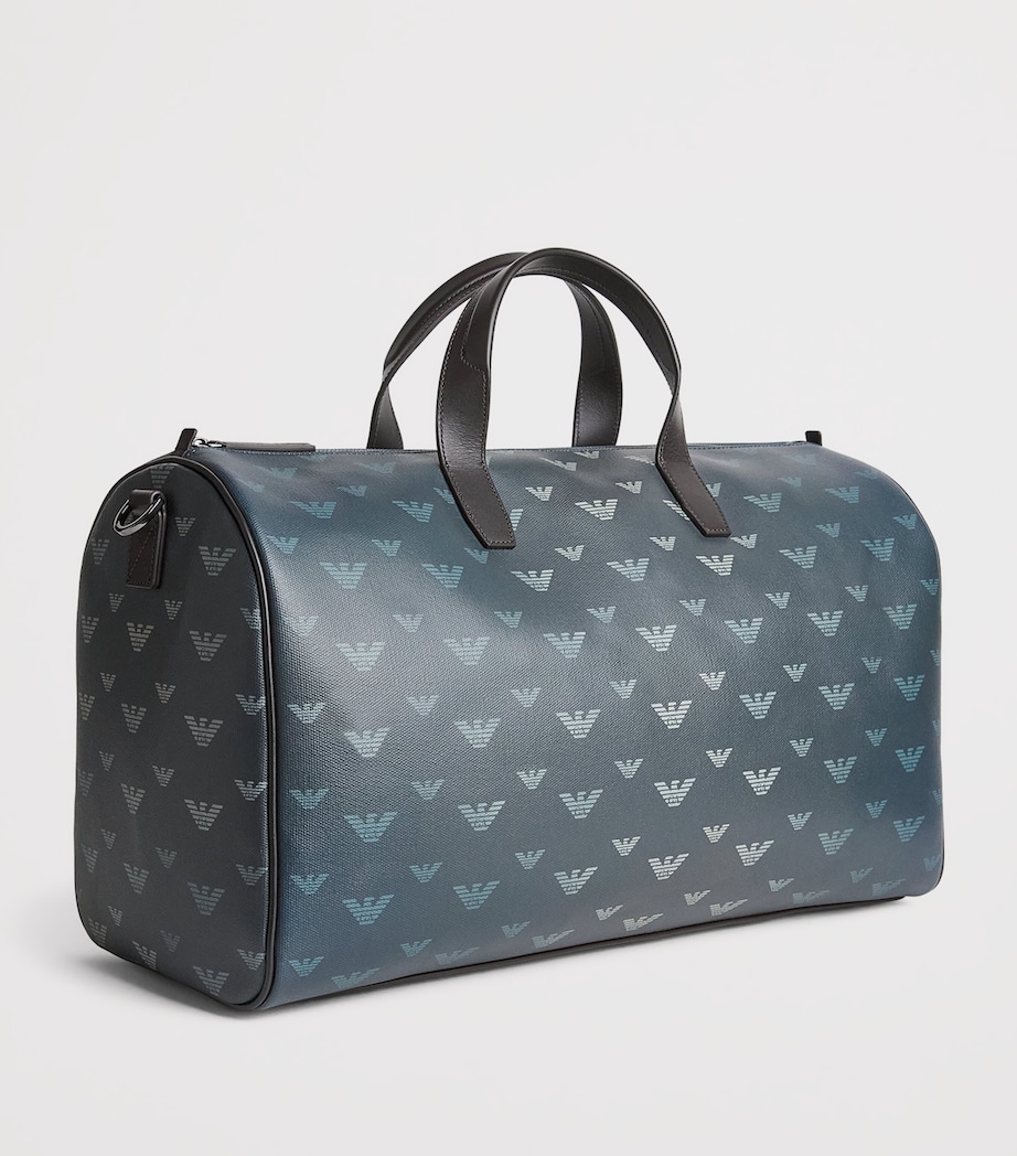 Emporio Armani Canvas Eagle Holdall Image 3