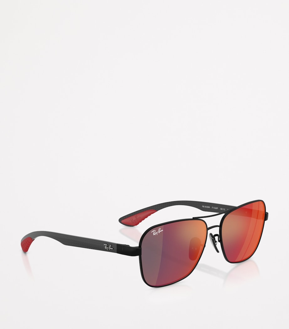 x Scuderia Ferrari RB8336M Square Sunglasses F1186P Image 6