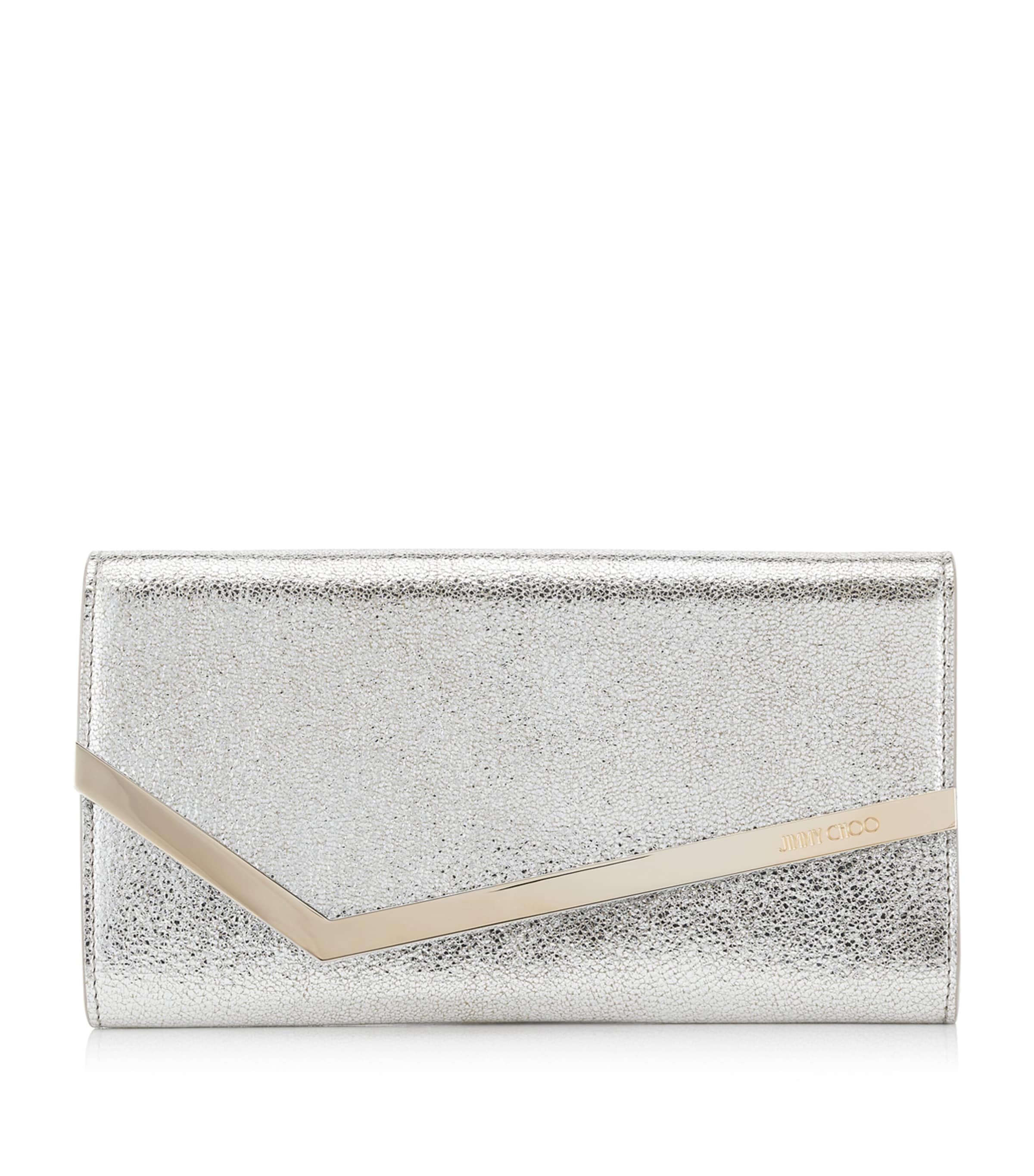 Jimmy Choo Logo Hand-held Bag In Neutral