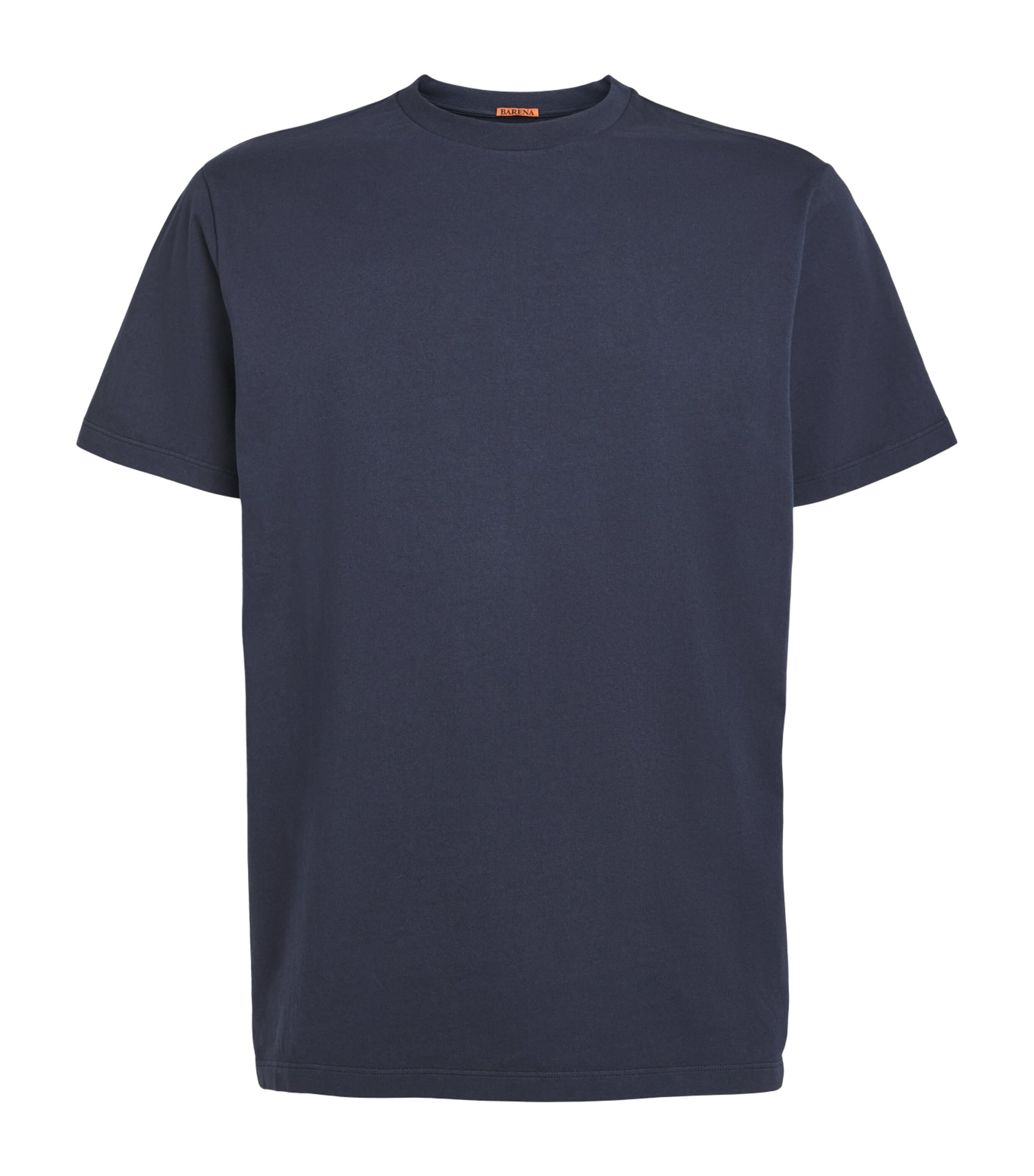 Barena Mens Cotton T-Shirt Navy Image 1
