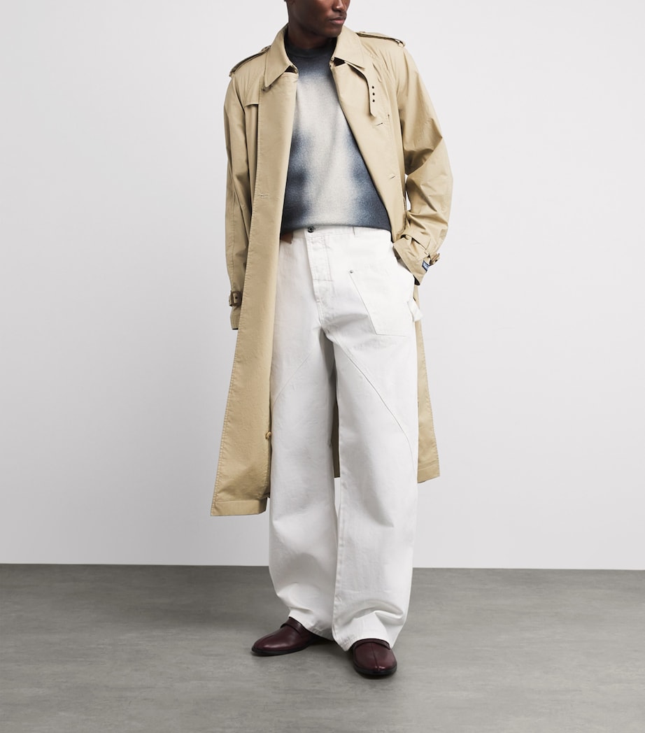 Wool-Cashmere Bizet T-Shirt K410 BLUE/WHITE Image 2