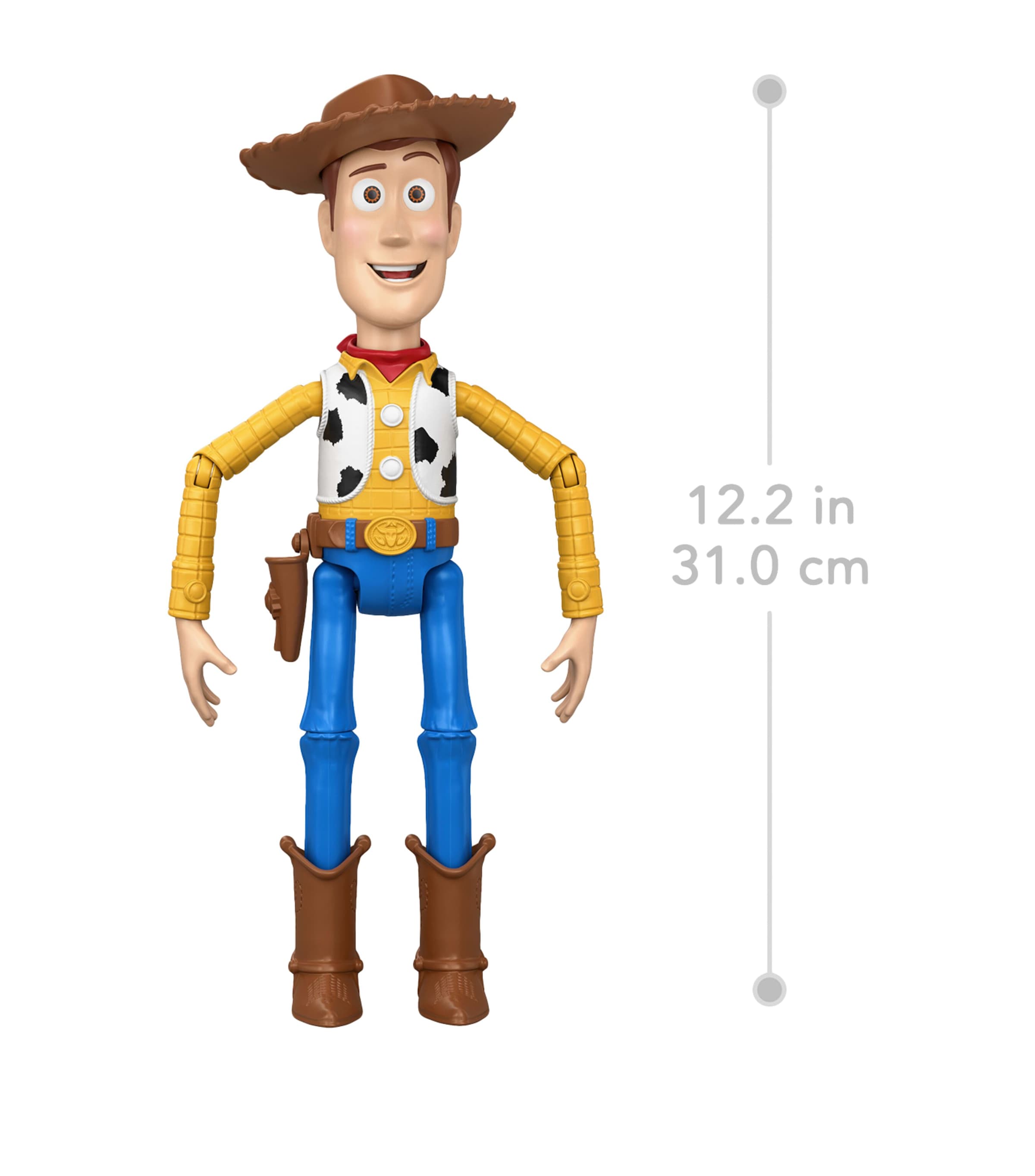 Disney Disney and Pixar Toy Story 5 Running Woody Action Figure (30cm) Image 6