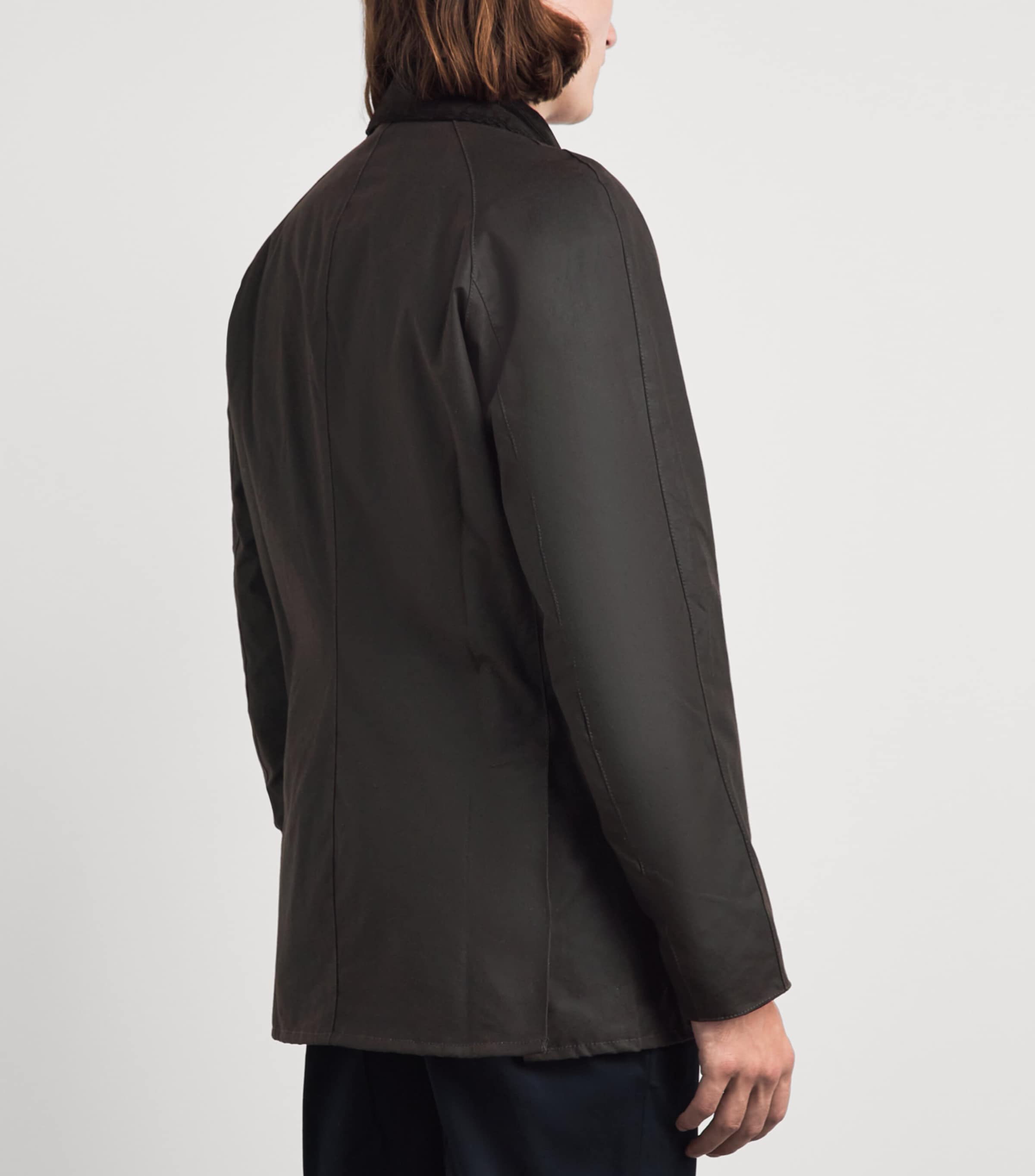 Barbour Mens Waxed Ashby Jacket Rustic/classic Image 5