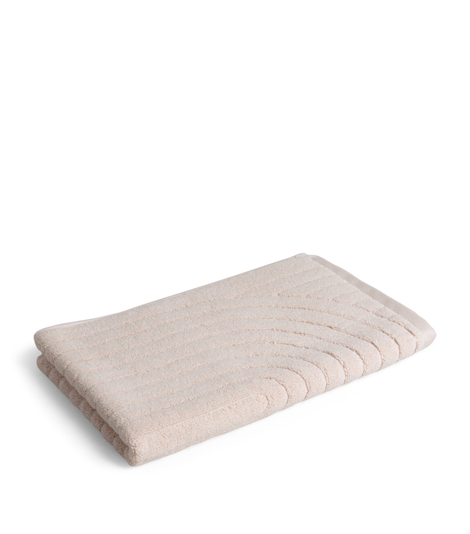 Cotton Suna Martha Bath Mat (50cm x 80cm) CLAY Image 2