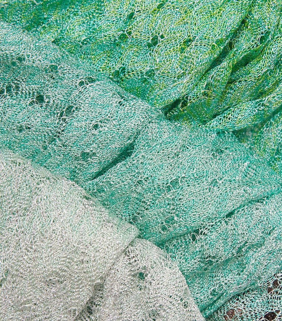 Ombré Beach Cover-Up S6162 GREEN TONES Image 5