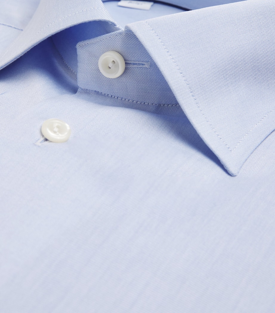 Slim Fit Shirt BLUE Image 5