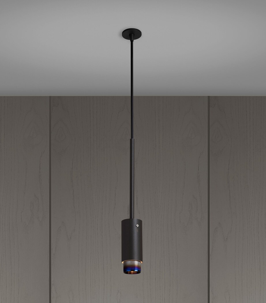 Buster + Punch Graphite Aluminium Exhaust Pendant Burnt Steel Image 5