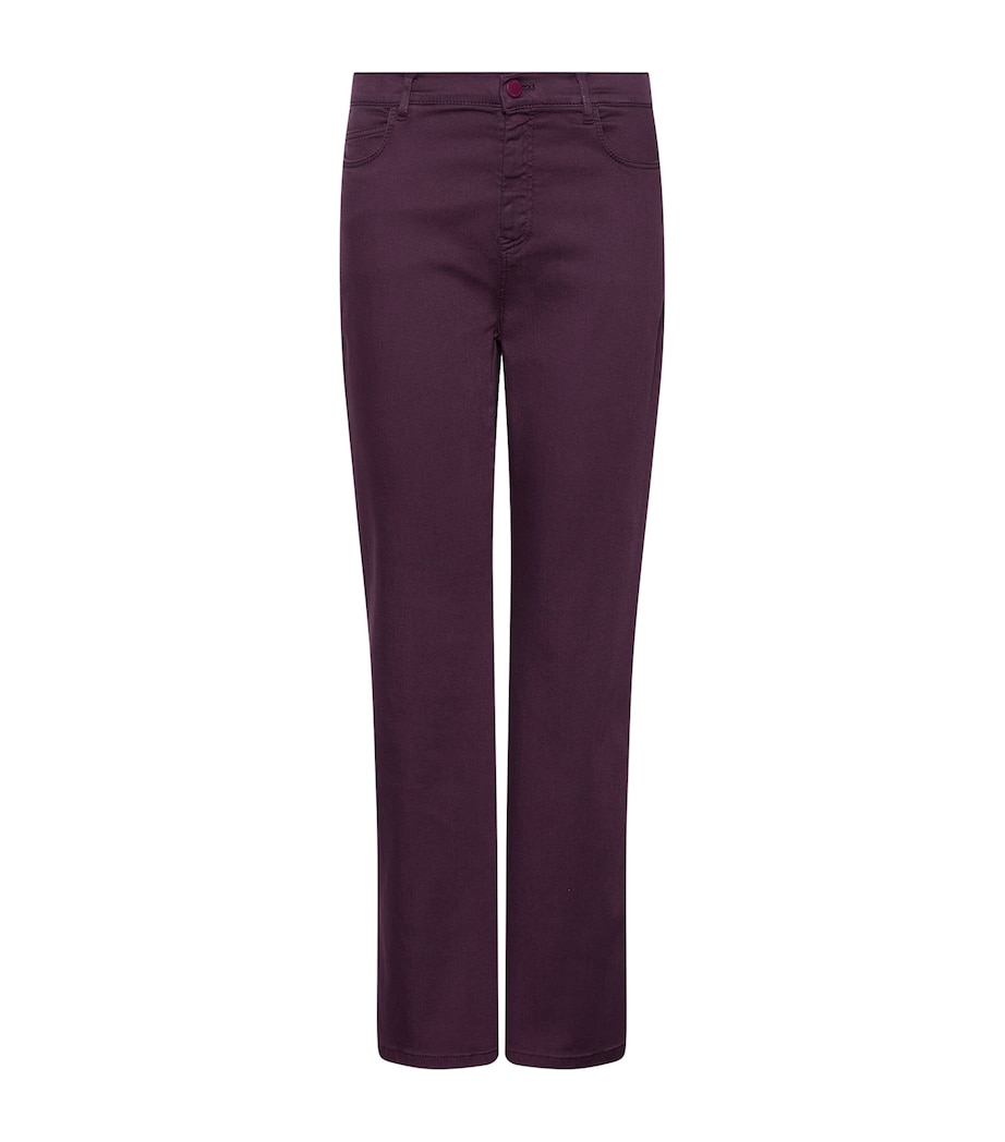 Marella Womens Straight Jeans Blackberry Image 1