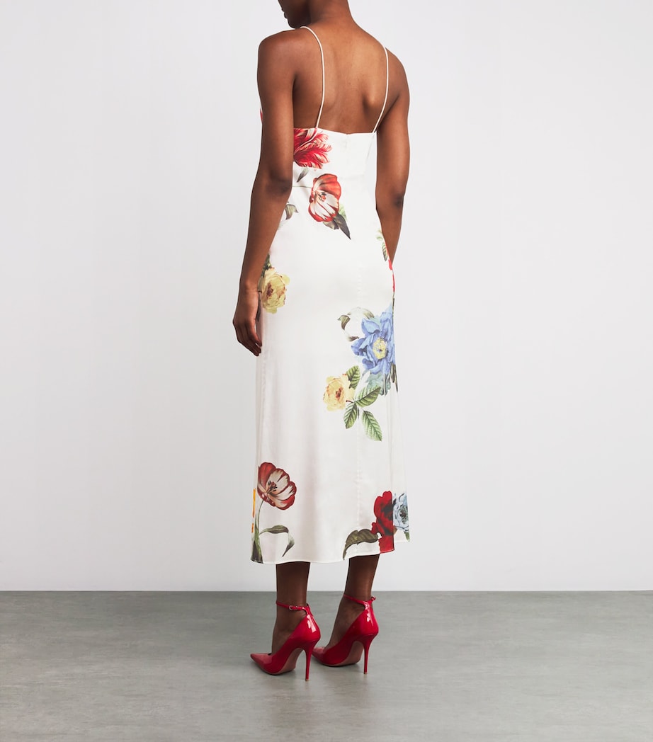 Stretch Julietta Midi Dress G108 PROVNCE FLRL LG Image 3