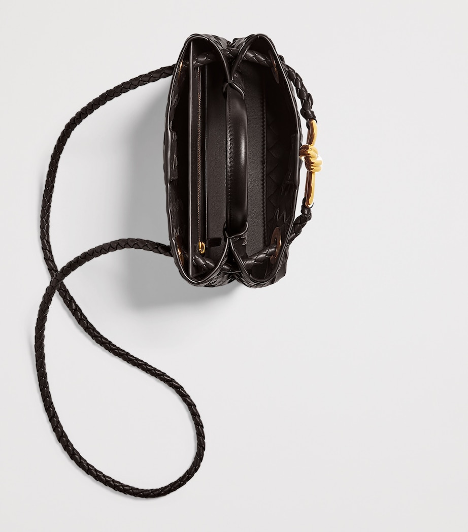 Bottega Veneta Womens Mini Leather Andiamo Top-Handle Bag Image 6