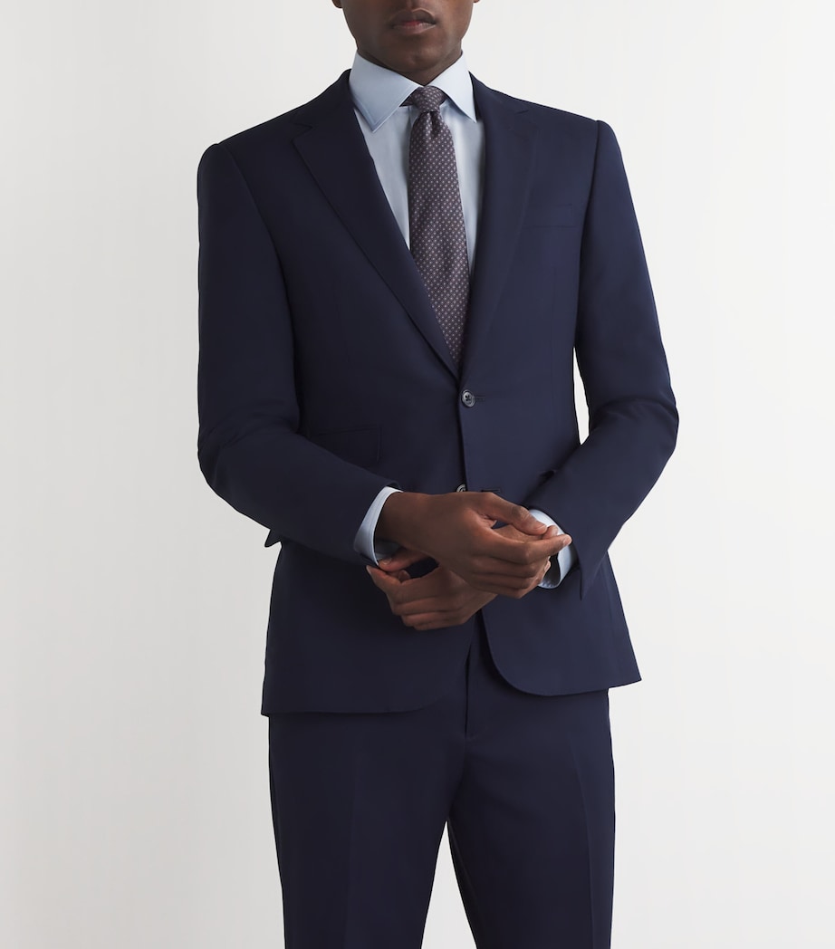 Silk Patterned Tie 030 DARK BROWN EBONY Image 2