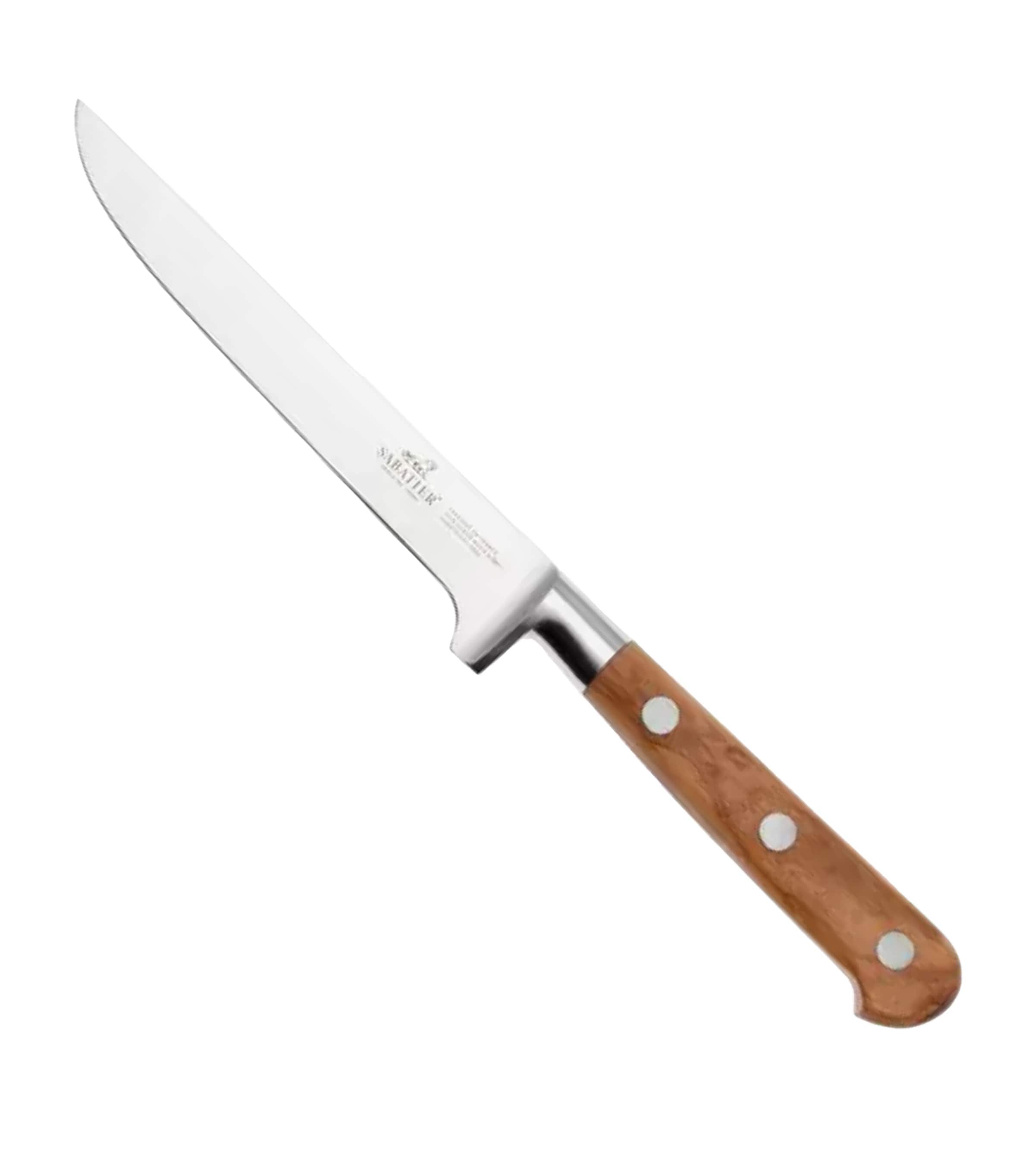 Stainless Steel Provencao Boning Knife (13cm) OLIVE WOOD Image 1