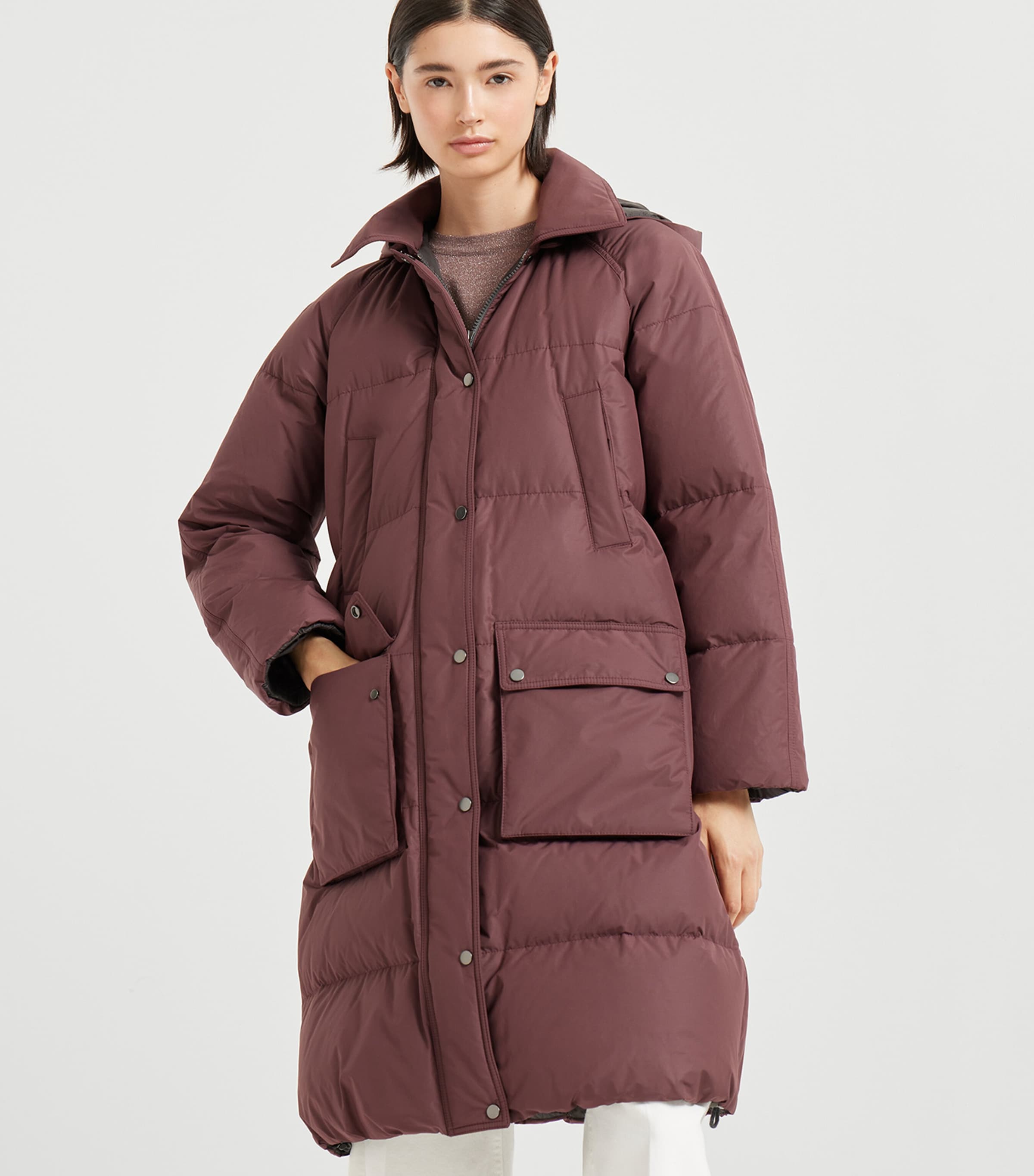 Technical Padded Hooded Jacket CFS36 Image 3