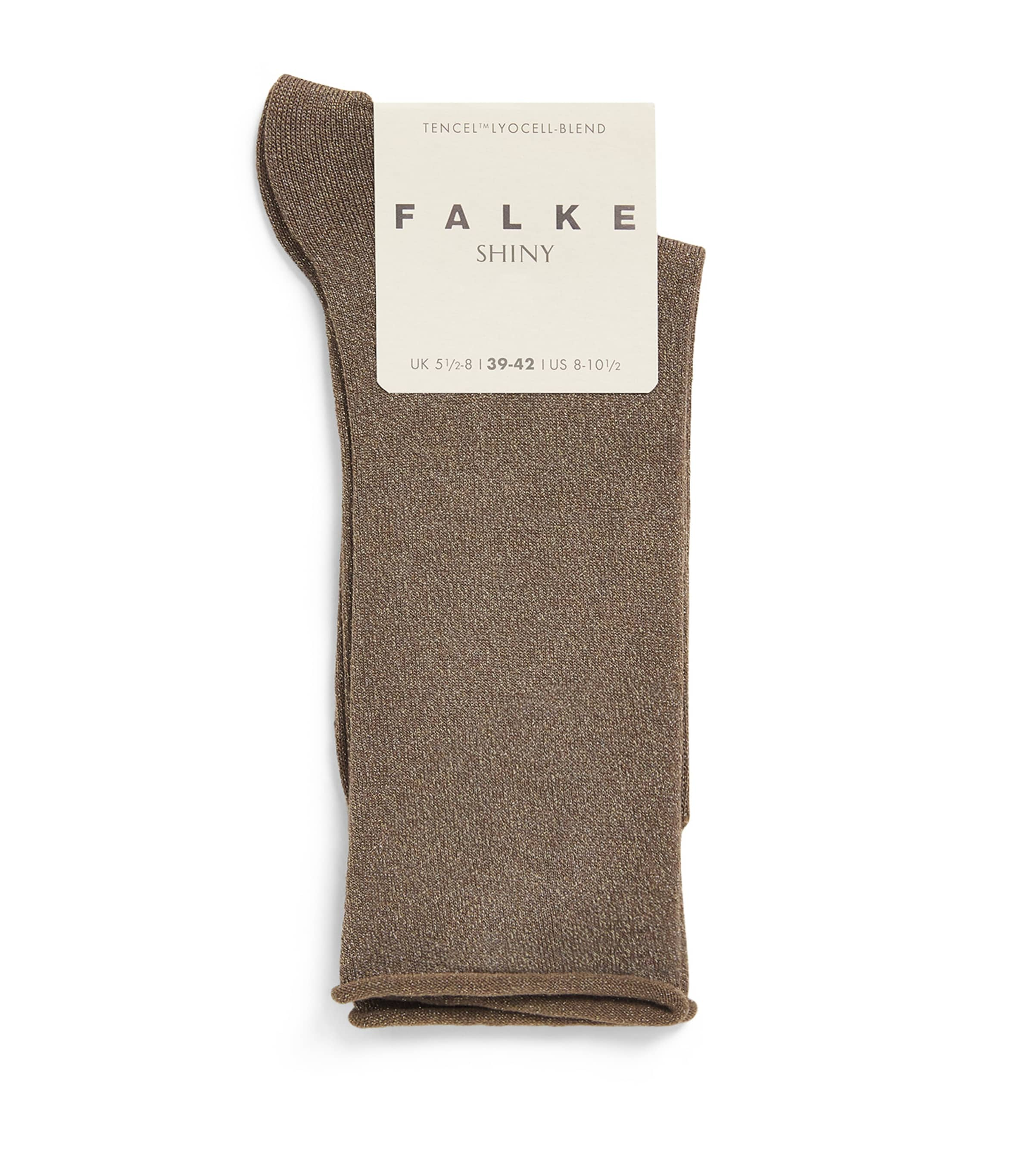 Falke Shiny Socks In Brown