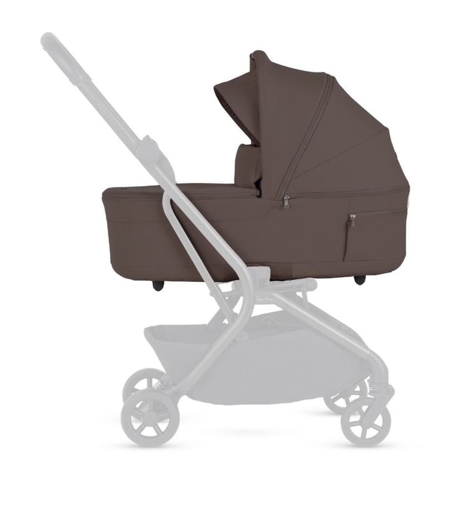 Silver Cross Nia Carrycot Chocolate Image 2