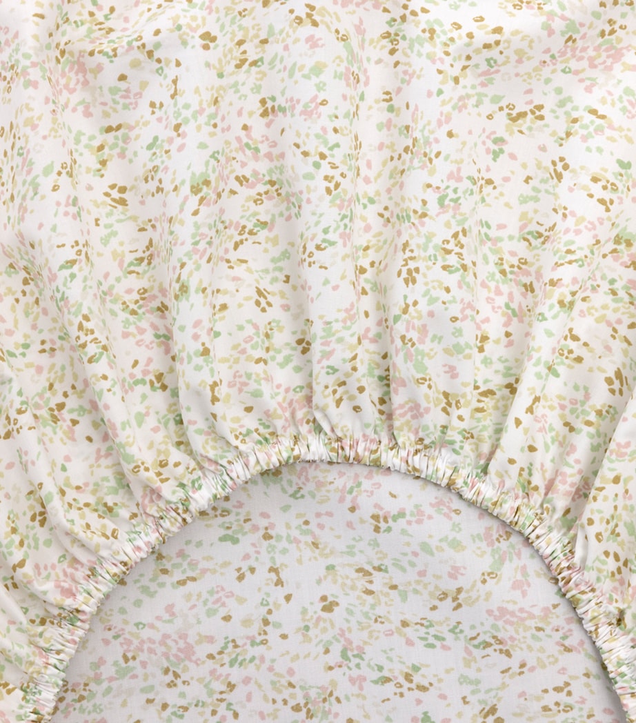 Gaura Super King Fitted Sheet (180cm x 200cm) MULTICOLOURED Image 3