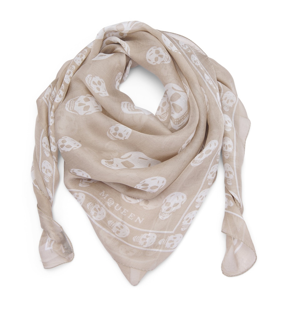 Silk Skull Scarf 9778 Image 1
