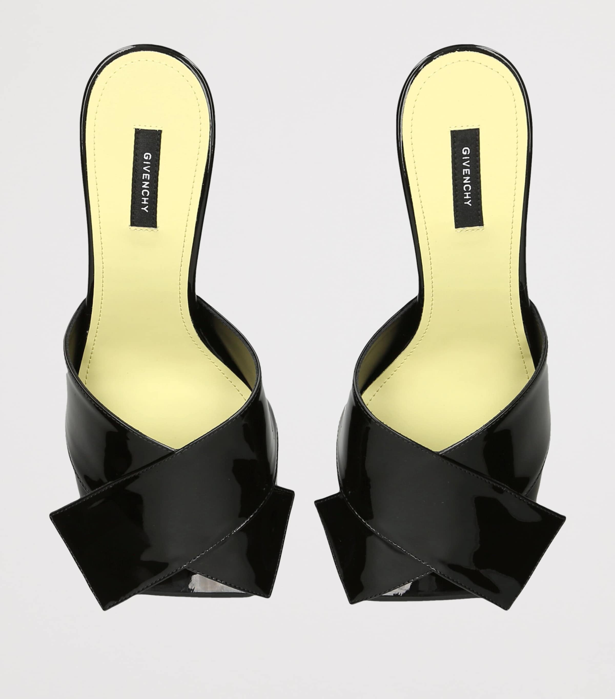 Givenchy Leather Boudoir Fold Mules 65 Black Image 2