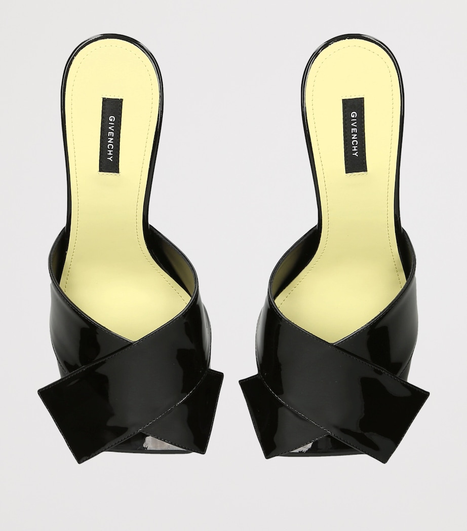 Givenchy Leather Boudoir Fold Mules 65 Black Image 2