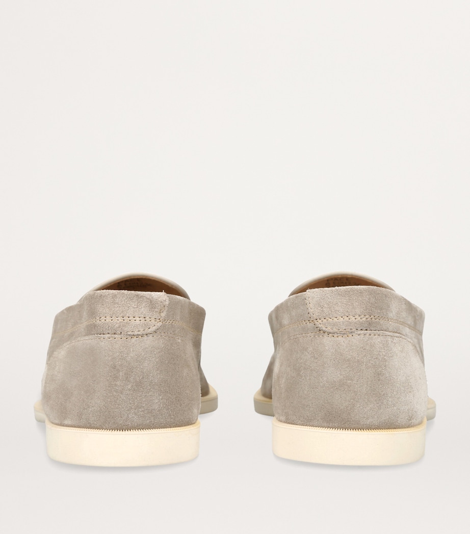 Suede Pace Loafers GREY/DARK Image 2