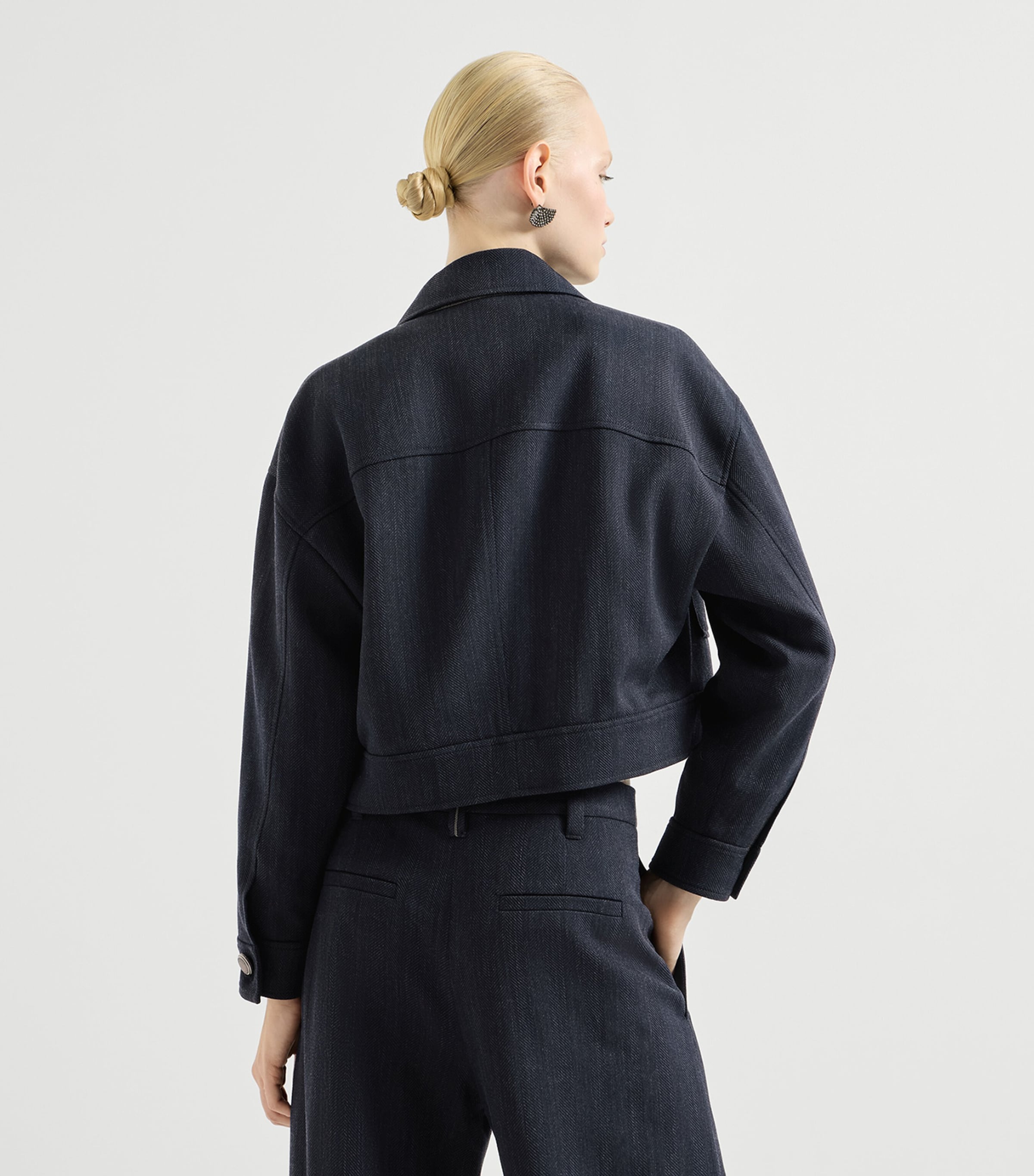 Brunello Cucinelli Womens Virgin Wool Jacket Image 5