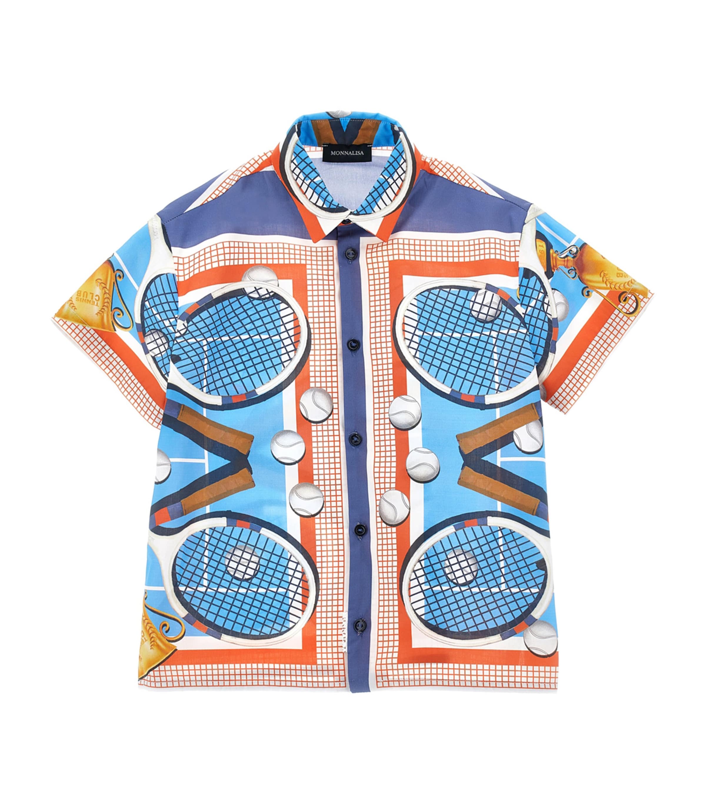 Tennis Print Shirt (24 Months - 12 Years) MULTICOLOR Image 1